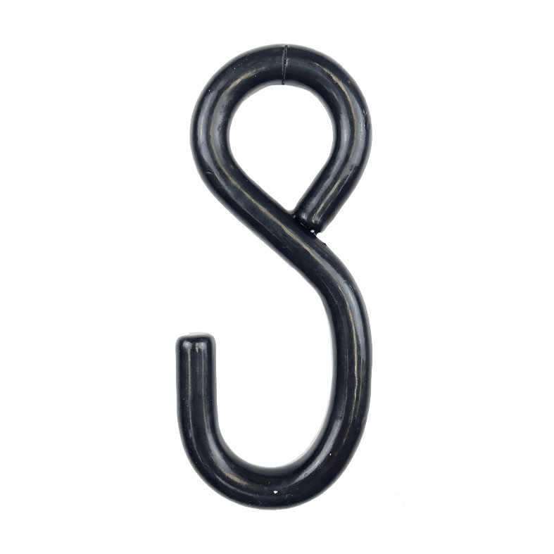 1 inch Black PVC Tiedown SHooks Wesco Industries