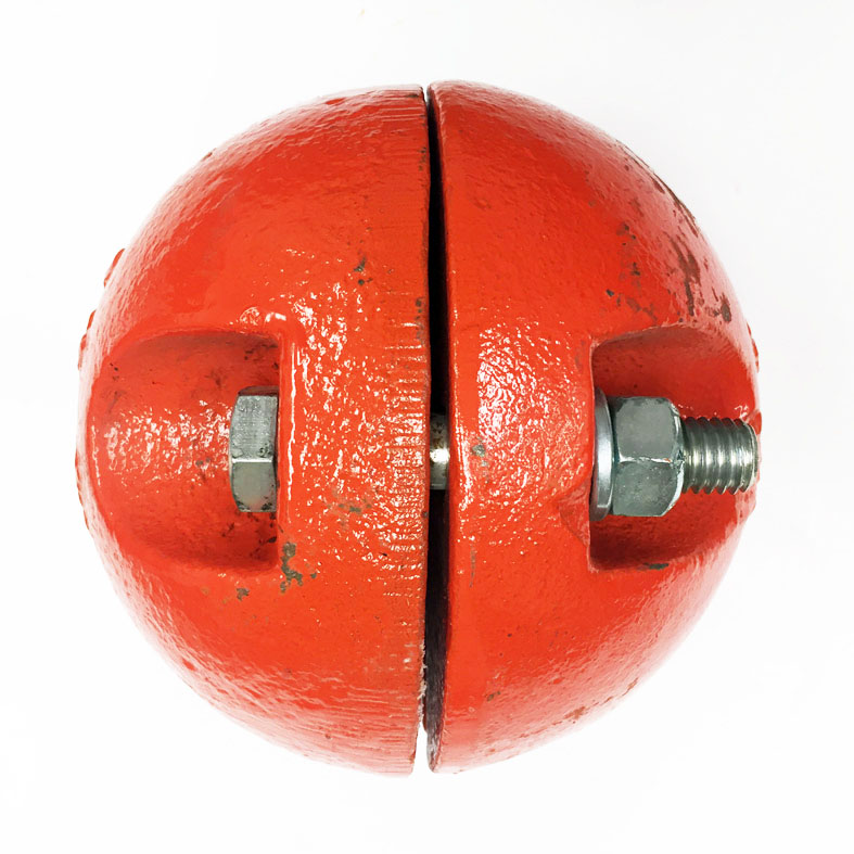 1/2-5/8 inch - 50 lbs. Crosby SHB-50 Split Overhaul Ball | Wesco 
