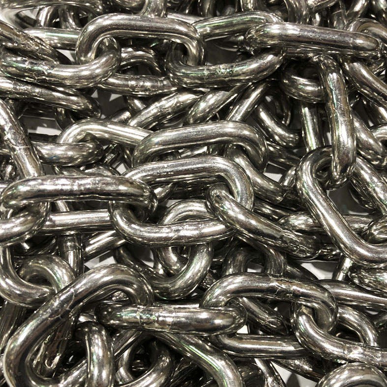 1/4 Type 316, Stainless Steel Chain (Sold Per Foot)