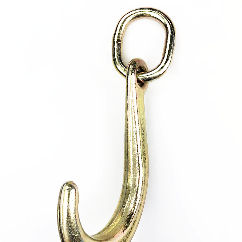 8 G70 J Hook for Towing, Lifting, & Rigging - 5,400 lbs