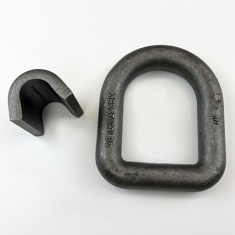 1 Inch Lashing Ring with Weldon Clip Wesco Industries