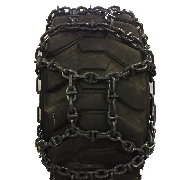 SQC320HDHP Square Alloy Pattern Skid Steer Chains with Cams Wesco