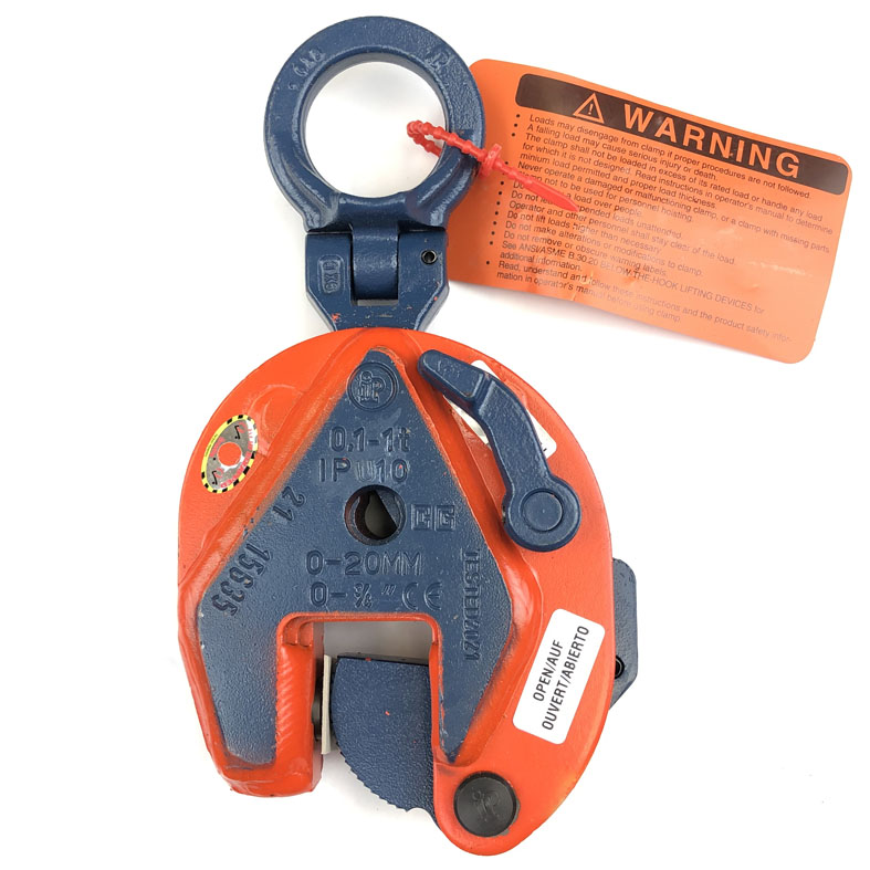 1 Ton Crosby IP IPU10 Plate Lifting Clamps Wesco Industries