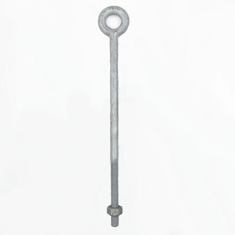 1/2x12 inch Campbell 436G Galvanized Regular Nut Eye Bolts Wesco