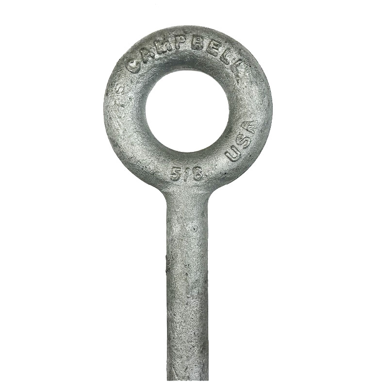 5/8x8 inch Campbell 436G Galvanized Regular Nut Eye Bolts Wesco