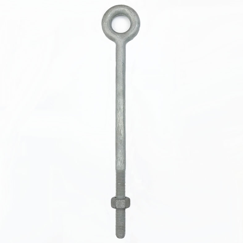 5/8x12 inch Campbell 436G Galvanized Regular Nut Eye Bolts Wesco