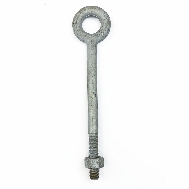 3/4x10 inch Campbell 436G Galvanized Regular Nut Eye Bolts Wesco