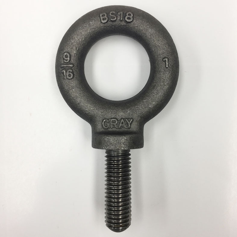 9/16x15/8 inch Gray Shoulder Machinery Eye Bolts Wesco Industries