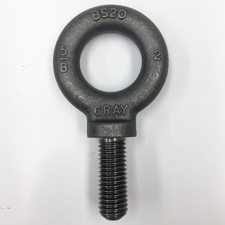 5/8X13/4 inch Gray Shoulder Machinery Eye Bolts Wesco Industries