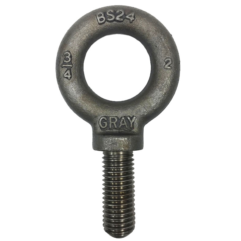3/4x2 inch Gray Shoulder Machinery Eye Bolts Wesco Industries