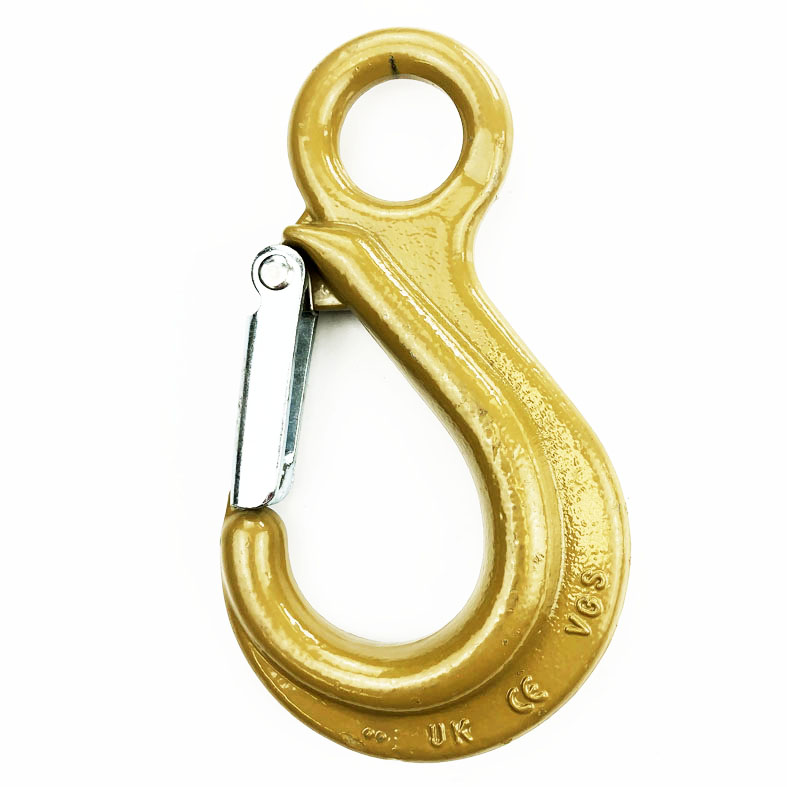 3/8 inch Crosby S-315A G80 Latched Eye Hooks