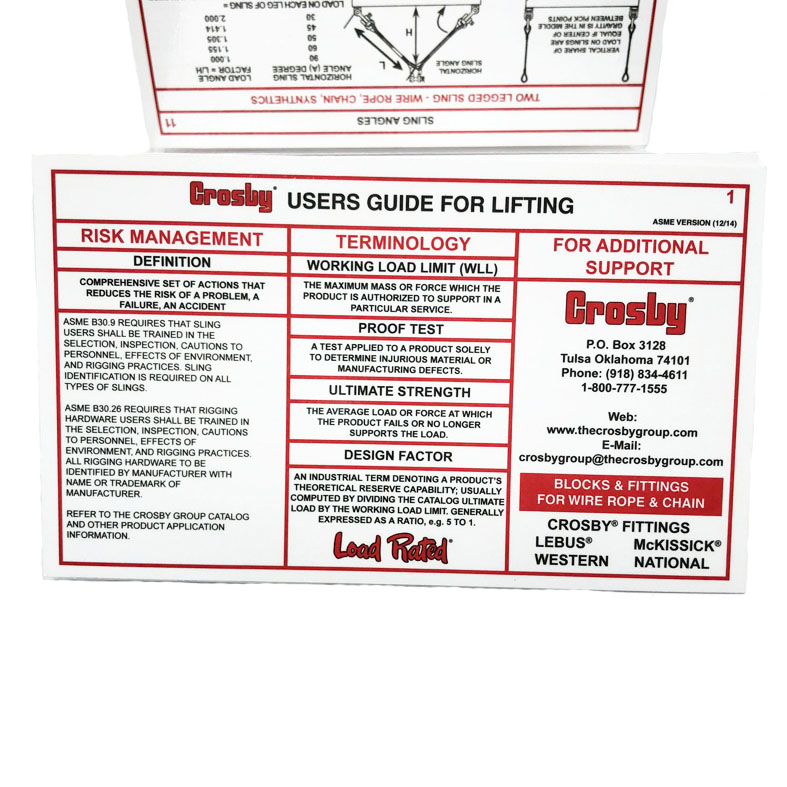 Crosby 9999875 User's Rigging Guide Wesco Industries