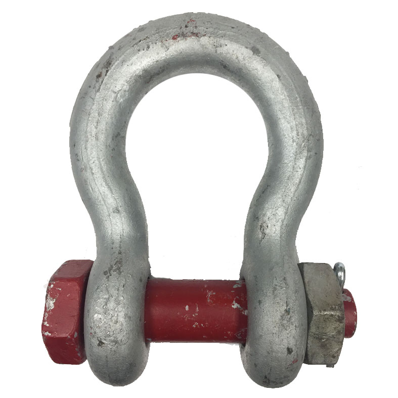 1 1 2 Inch Crosby G 2130 Load Rated Bolt Type Anchor Shackles Wesco Industries