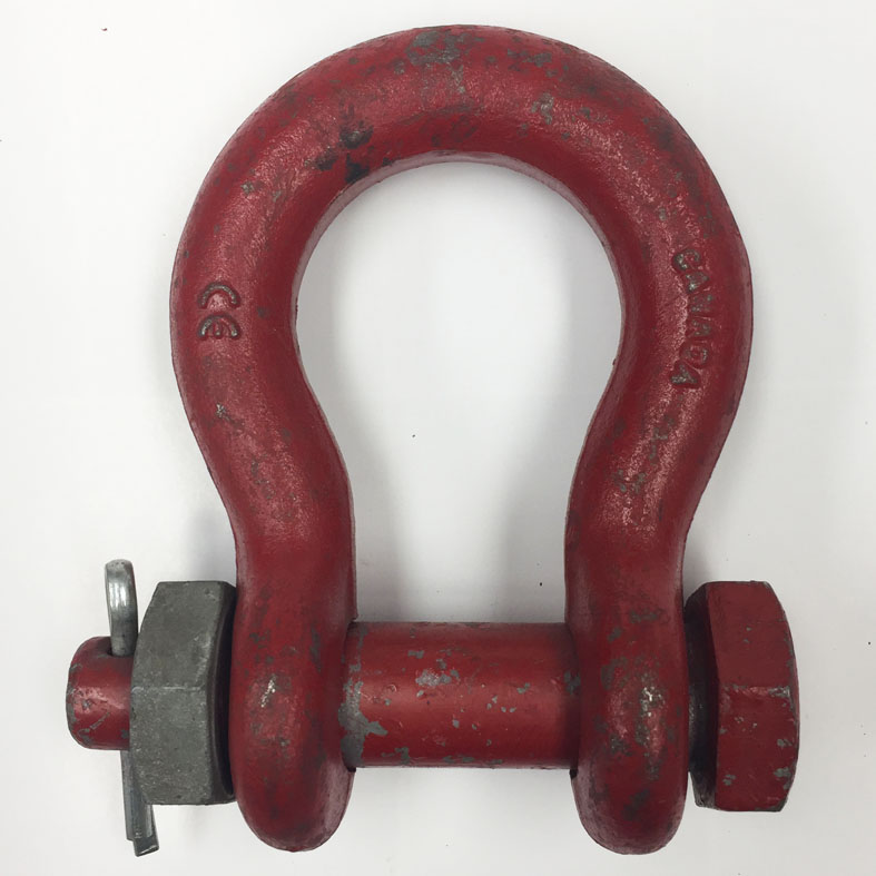 3 4 Inch Crosby S 2130 Load Rated Bolt Type Anchor Shackles Wesco Industries