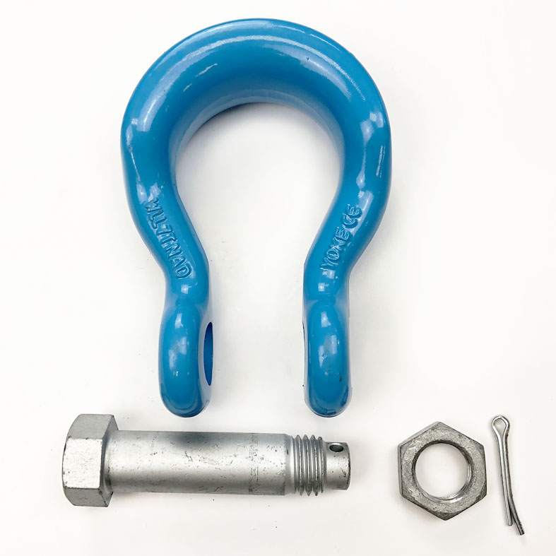 3/4 inch 7 tonnes Yoke Alloy Wide Body Bolt Type Shackles Wesco