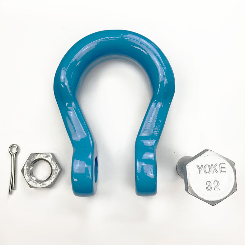 11/4 inch 18 tonnes Yoke Alloy Wide Body Bolt Type Shackles Wesco