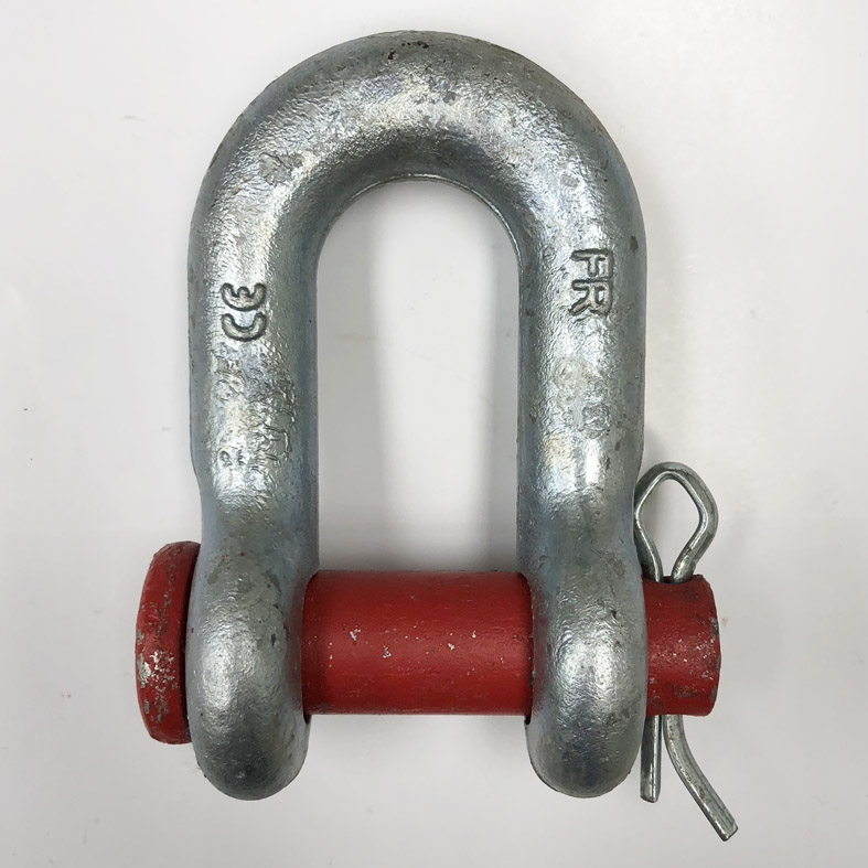 7/8 inch Crosby G215 Load Rated Round Pin Chain Shackles Wesco