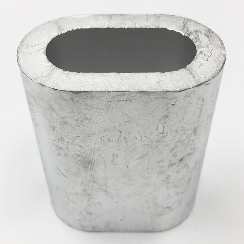 5/8 inch Aluminum Oval Swage Sleeve Wesco Industries
