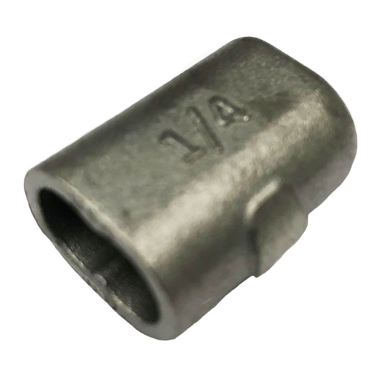 1/4 inch Stainless Steel Foldback Sleeves | Wesco Industries
