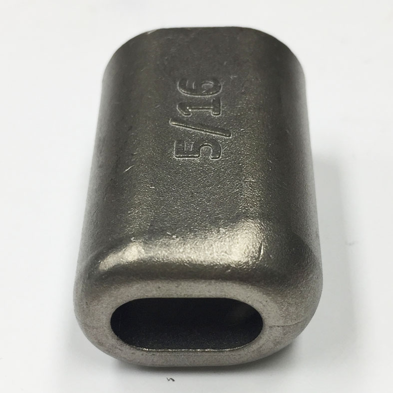 5/16 inch Stainless Steel Foldback Sleeves Wesco Industries