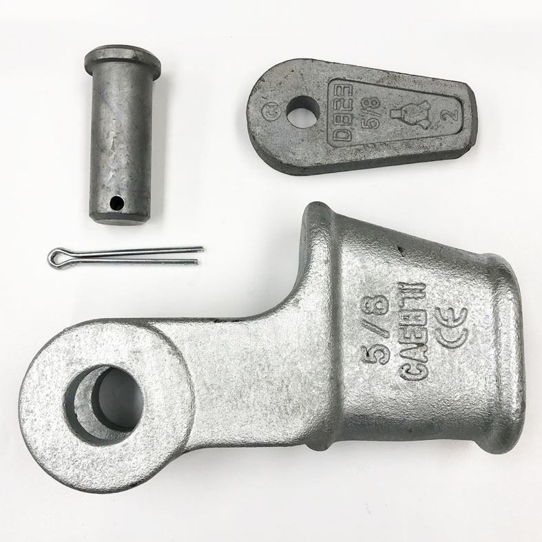 9/165/8 Inch (1416mm) RopeBlock Open Wedge Socket Wesco Industries