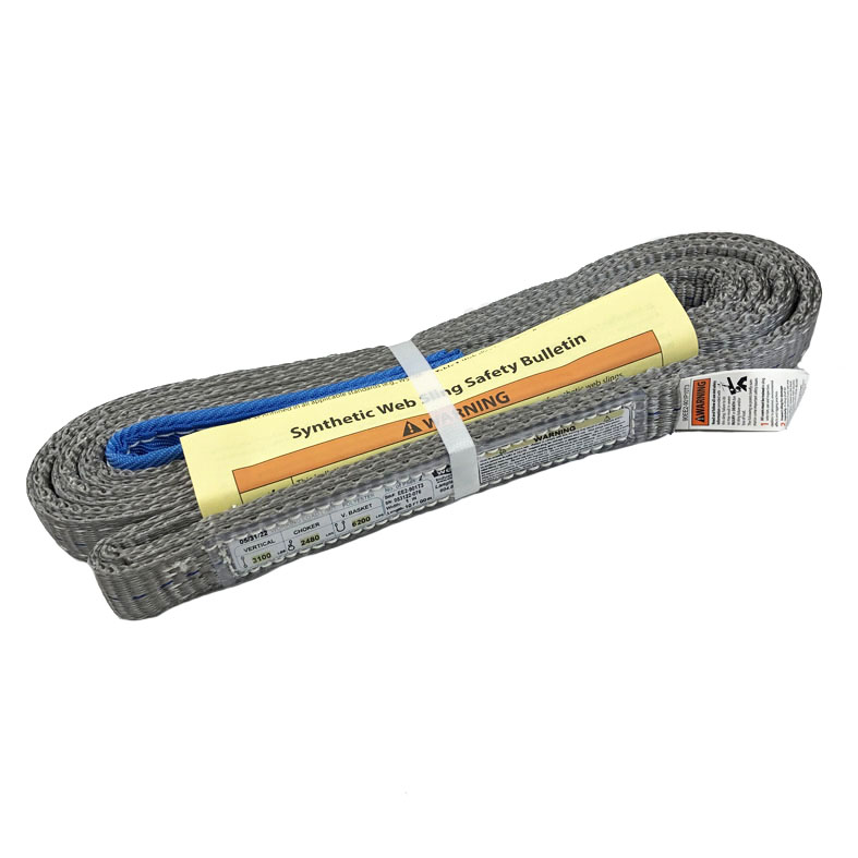 Eye&Eye Double Ply 1 inch Polyester  Sling Type 3 x 10FT Wesco Industries