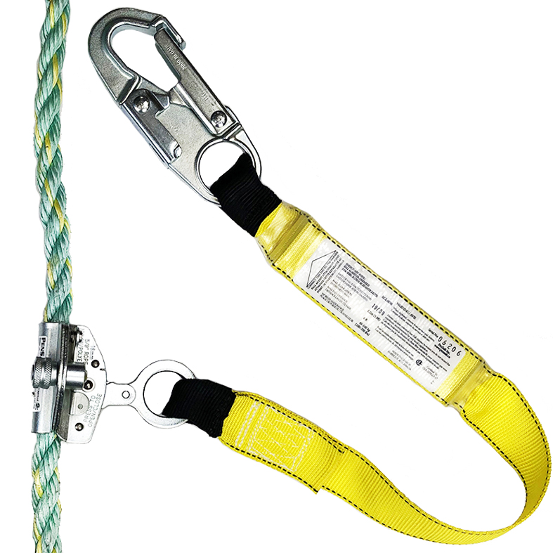 FSP 5/8� Rope Lifeline with Snap Hook and Rope Grab Attached - 25