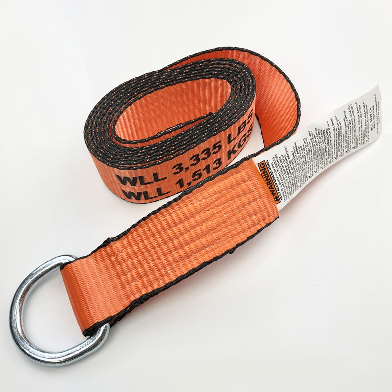 2 inch x 8 FT Wheel Lift Tiedown Strap Wesco Industries