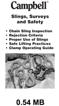 Campbell Campbell® Tow Chain with Clevis Hooks, 12' (3.66 m) X 5/16, 3900  lbs. (1.95 tons), Grade 43, Low Carbon Steel - Each (T0231912)