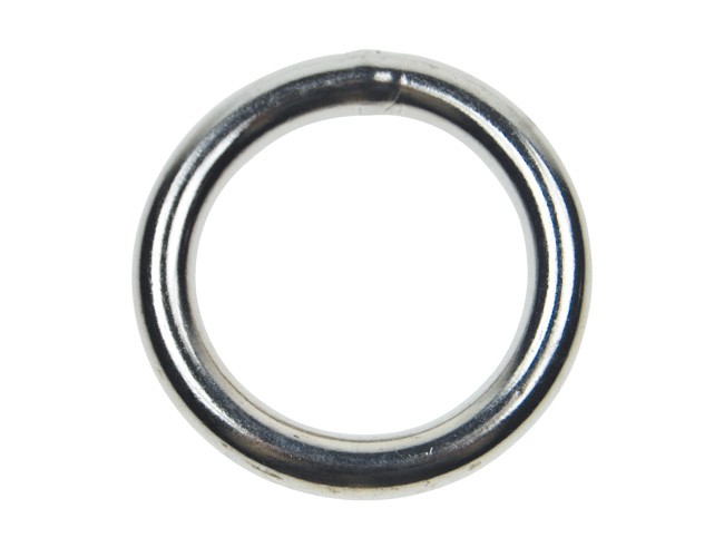 3/16 inch x 1-9/16 inch Stainless Steel Welded Ring | Wesco Industries
